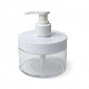 200ml Wide-Mouth Lotion Bottle with Pump | PET Cosmetic Dispenser – 96046A