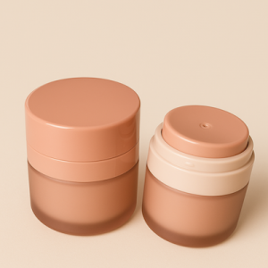 Refillable Glass Airless Jar 30ml 50ml – Part# 95049