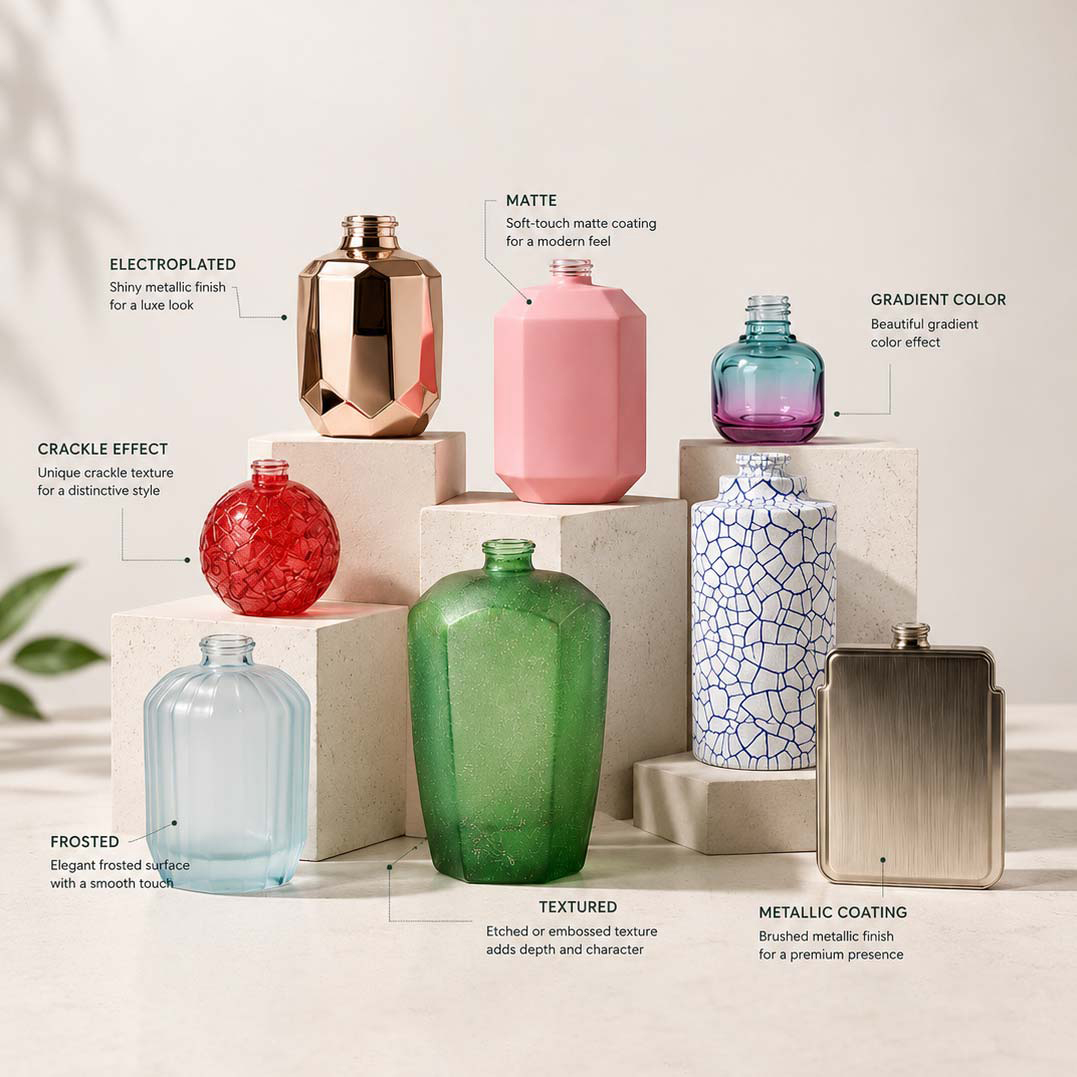 Premium Glass Bottle Collection